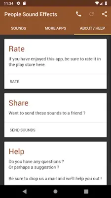 People Sound Effects android App screenshot 6